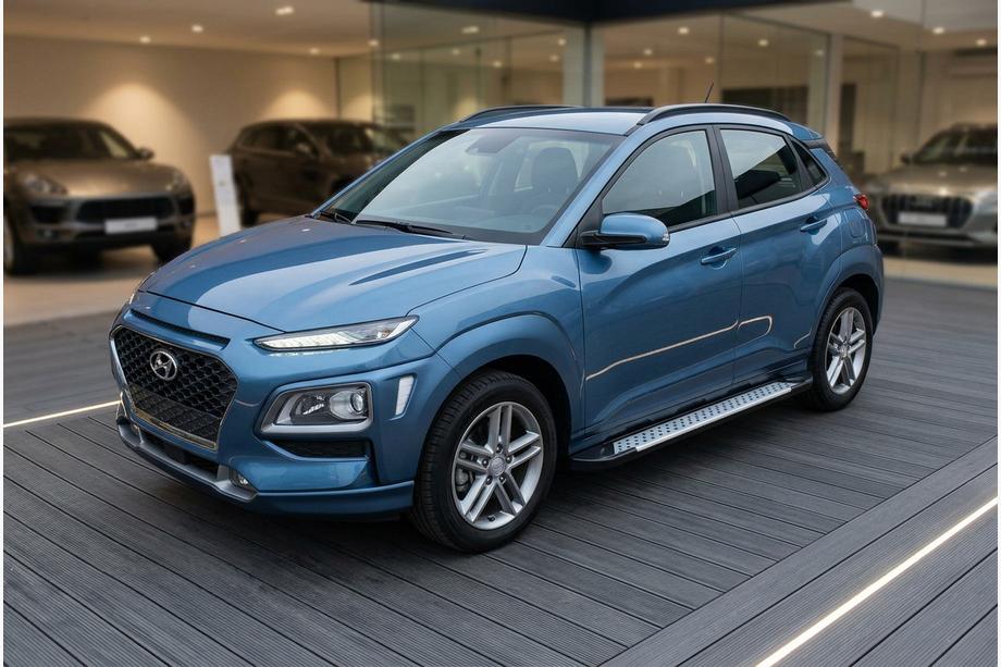 Hyundai Kona 2017–2023 Boční nášlapy Allmond Grey (2 ks, hliník) Image