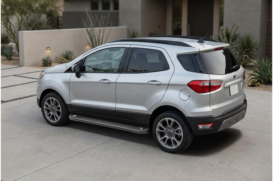 Ford EcoSport 2013–2022 Boční nášlapy Allmond Black (2 ks, hliník) Image