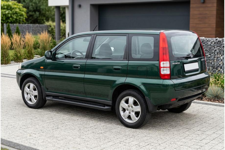 Honda HR-V 1998–2006 Boční nášlapy Allmond Black (2 ks, hliník) Image