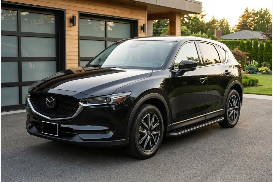 Mazda CX-5 2017–2025 Boční nášlapy Allmond Black (2 ks, hliník) Image