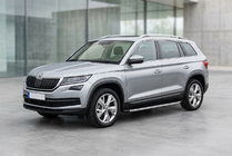 Skoda Kodiaq 2016–2023 Boční nášlapy Fullmond (2 ks, hliník) fotografie 1