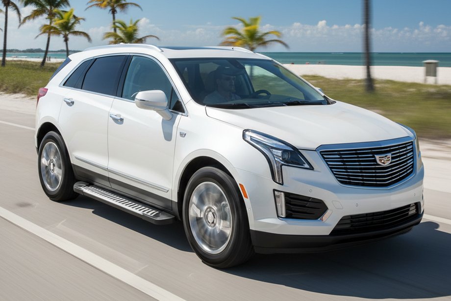 Cadillac XT5 2016– Boční nášlapy Line (2 ks, hliník) Image