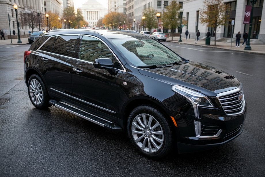 Cadillac XT5 2016– Boční nášlapy RedLine V1 (2 ks, hliník) Image