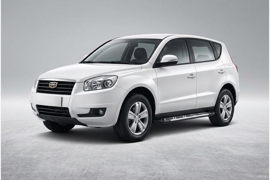Geely Emgrand X7 2011– Boční nášlapy Sunrise (2 ks, hliník) Image