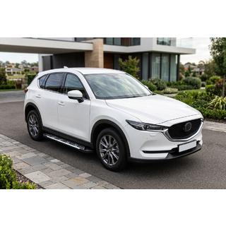 Boční nášlapy Sunrise (2 ks, hliník) Mazda CX-5 2017–2025 fotografie 1