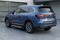 Renault Koleos 2016–2024 Boční nášlapy Sunrise (2 ks, hliník) fotografie 1