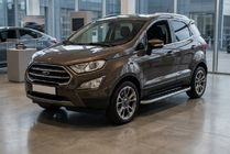 Ford EcoSport 2013–2022 Boční prahy Tayga Grey (2 ks, hliník) fotografie 1