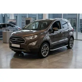 Boční prahy Tayga Grey (2 ks, hliník) Ford EcoSport 2013–2022 fotografie 1