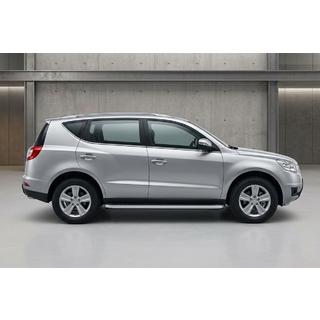Boční prahy Tayga Grey (2 ks, hliník) Geely Emgrand X7 2011– fotografie 1