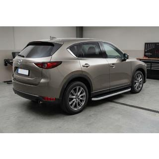 Boční prahy Tayga Grey (2 ks, hliník) Mazda CX-5 2017–2025 fotografie 1