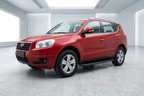 Geely Emgrand X7 2011– Boční nášlapy Tayga Black (2 ks, hliník) fotografie 1
