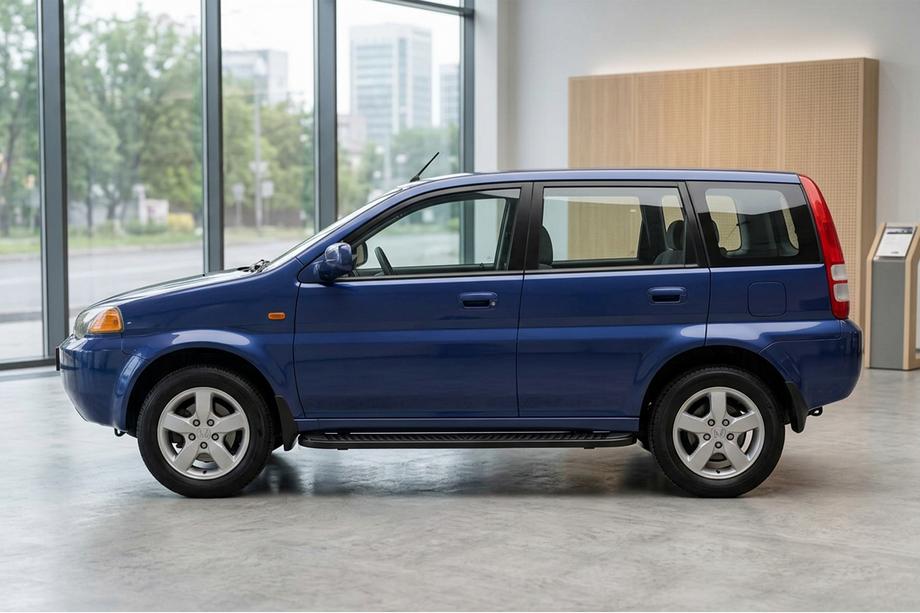Honda HR-V 1998–2006 Boční nášlapy Tayga Black (2 ks, hliník) Image