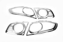 Hyundai Santa Fe 2 2006–2012 Chromové kryty brzdových světel (2 ks, plast) fotografie 2