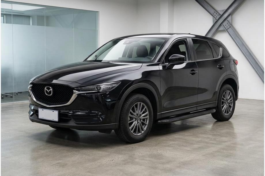 Mazda CX-5 2017–2025 Boční nášlapy Tayga Black (2 ks, hliník) Image