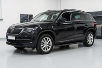 Skoda Kodiaq 2016–2023 Boční nášlapy Tayga Black (2 ks, hliník) fotografie 1