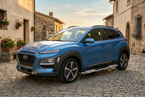 Hyundai Kona 2017–2023 Boční nášlapy Tayga V2 (2 ks, hliník) fotografie 1