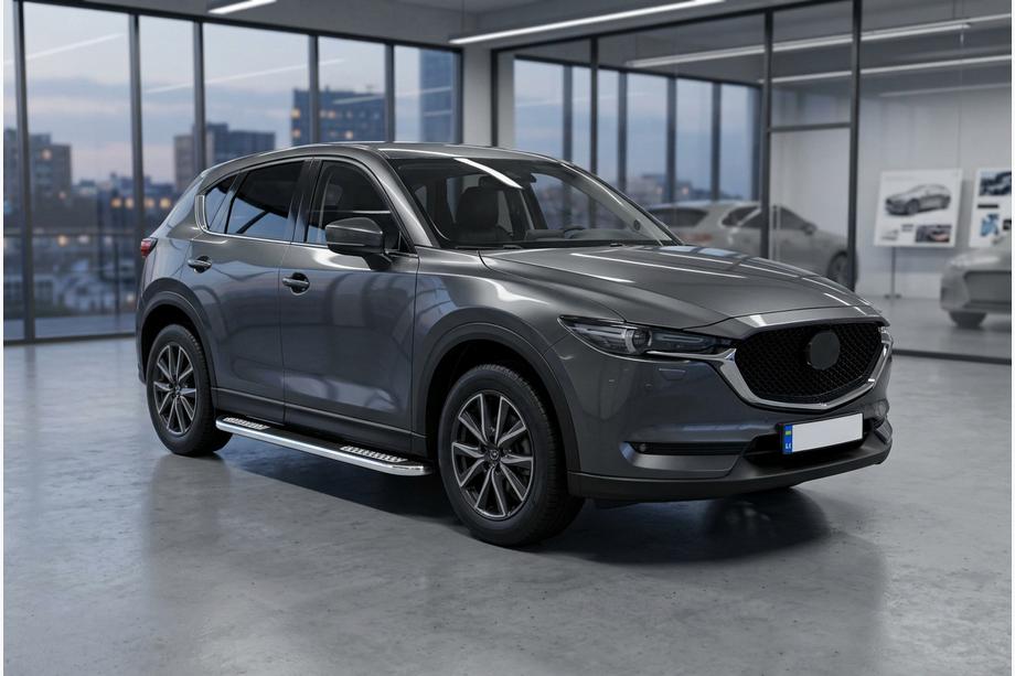 Mazda CX-5 2017–2025 Boční nášlapy Tayga V2 (2 ks, hliník) Image