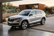 Skoda Kodiaq 2016–2023 Boční nášlapy Tayga V2 (2 ks, hliník) fotografie 1