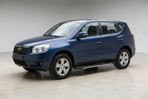 Geely Emgrand X7 2011– Boční prahy Bosphore Grey (2 ks, hliník) fotografie 1