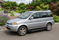 Honda HR-V 1998–2006 Boční prahy Bosphore Grey (2 ks, hliník) fotografie 1
