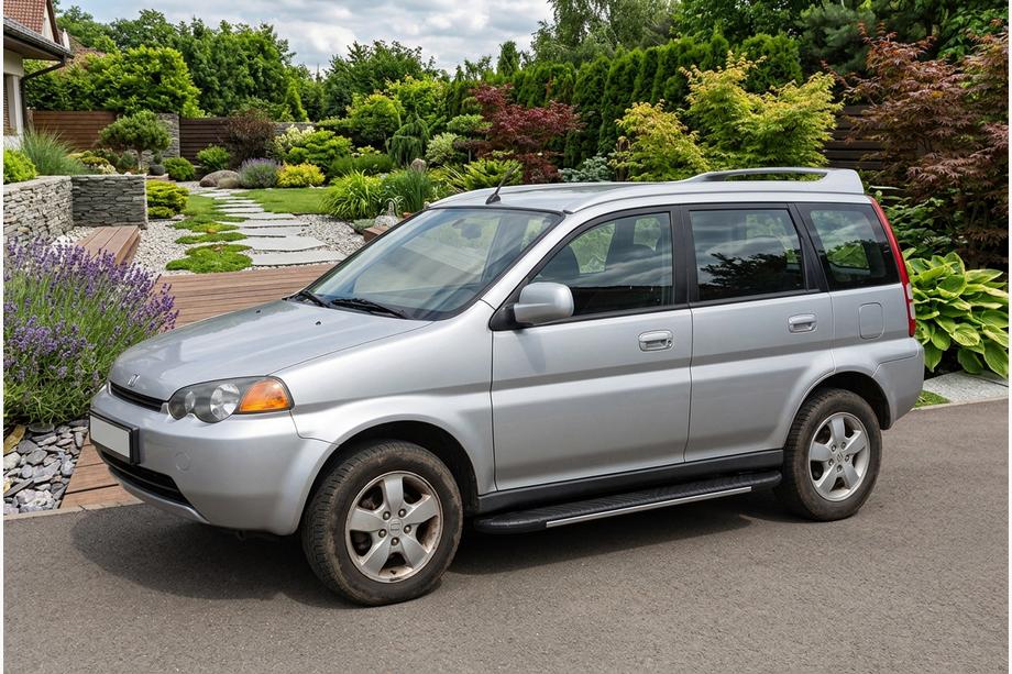 Honda HR-V 1998–2006 Boční prahy Bosphore Grey (2 ks, hliník) Image