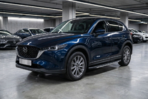 Mazda CX-5 2017–2025 Boční prahy Bosphore Grey (2 ks, hliník) fotografie 1
