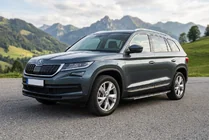Skoda Kodiaq 2016–2023 Boční prahy Bosphore Grey (2 ks, hliník) fotografie 1