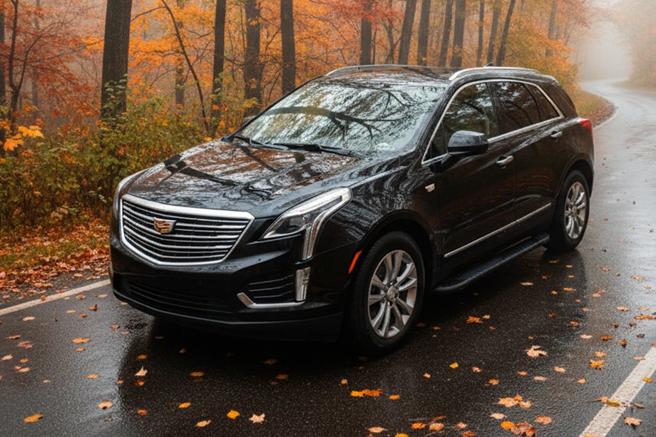 Cadillac XT5 2016– Boční nášlapy Bosphore Black (2 ks, hliník) Image