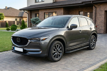 Mazda CX-5 2017–2025 Boční nášlapy Bosphore Black (2 ks, hliník) fotografie 1