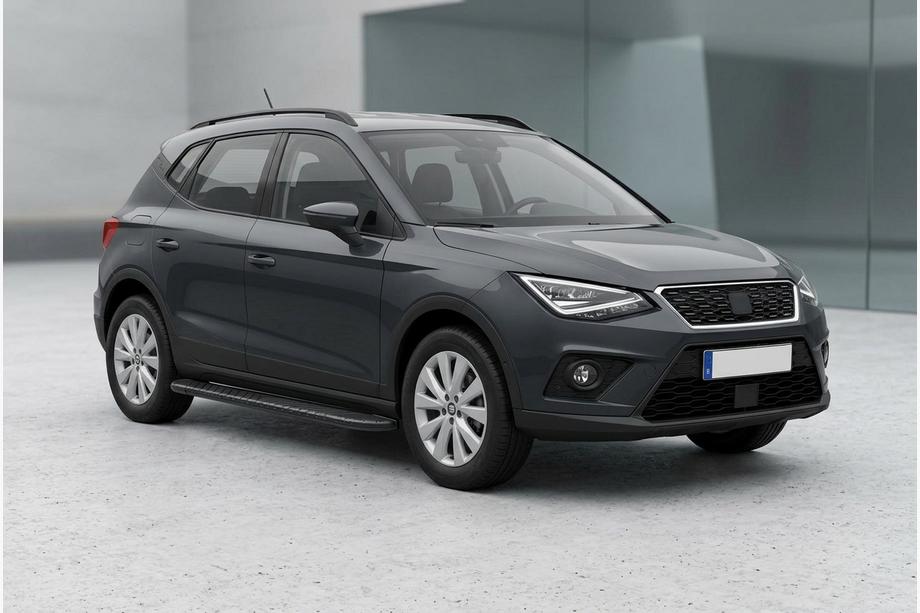 Seat Arona 2017– Boční nášlapy Bosphore Black (2 ks, hliník) Image
