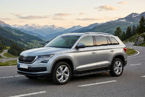 Skoda Kodiaq 2016–2023 Boční nášlapy Bosphore Black (2 ks, hliník) fotografie 1