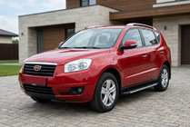 Geely Emgrand X7 2011– Boční nášlapy Duru (2 ks, hliník) fotografie 1