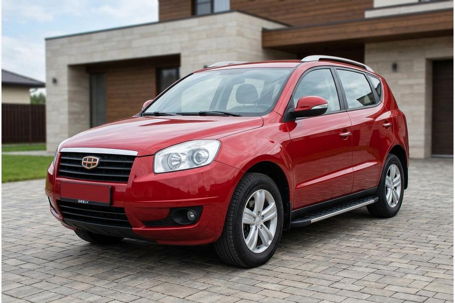Geely Emgrand X7 2011– Boční nášlapy Duru (2 ks, hliník) Image