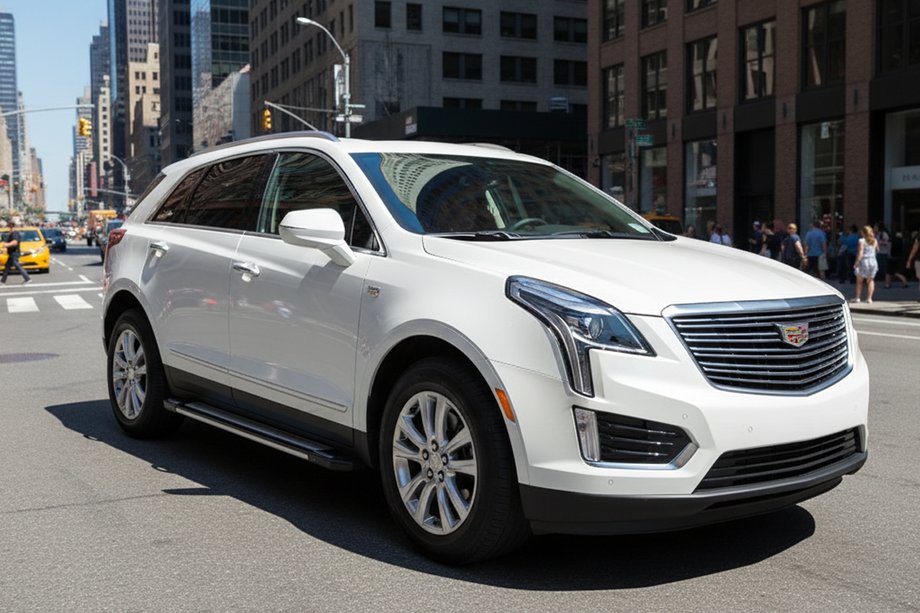 Cadillac XT5 2016– Boční nášlapy Rainbow (2 ks, hliník) Image