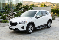 Mazda CX-5 2017–2025 Boční nášlapy Rainbow (2 ks, hliník) fotografie 1