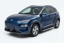 Hyundai Kona 2017–2023 Boční nášlapy Maya V1 (2 ks, hliník) fotografie 1