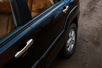 Kia Sportage 2004–2010 Chromové kryty klik dveří (4 ks) fotografie 1