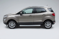 Ford EcoSport 2013–2022 Boční nášlapy Maya V2 (2 ks, hliník) fotografie 1