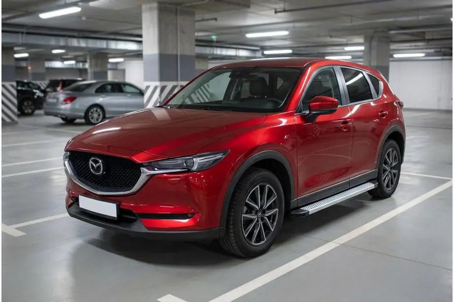 Mazda CX-5 2017–2025 Boční nášlapy Maya V2 (2 ks, hliník) Image