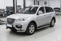 Lifan X60 2011– Boční nášlapy Maydos V1 (2 ks, hliník) fotografie 1