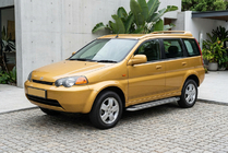 Honda HR-V 1998–2006 Boční prahy Maydos V2 (2 ks, hliník ↗ nerez) fotografie 1