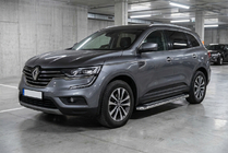Renault Koleos 2016–2024 Boční prahy Maydos V2 (2 ks, hliník ↗ nerez) fotografie 1