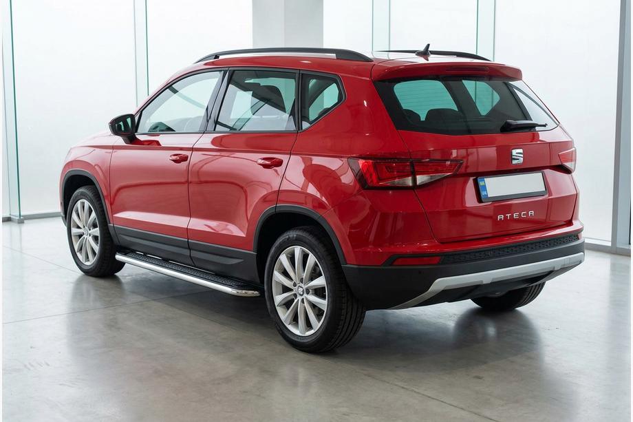 Seat Ateca 2016– Boční prahy Maydos V2 (2 ks, hliník ↗ nerez) Image