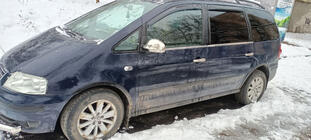 Seat Alhambra 1996–2010 Okenní lišty (4 ks, nerez) fotografie 2