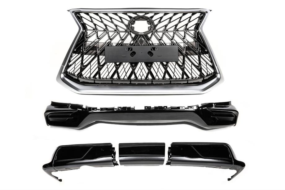 Lexus LX570/450d 2008–2022 Sada bodykitu (TRD Sport 2017-2020) Černá barva Image