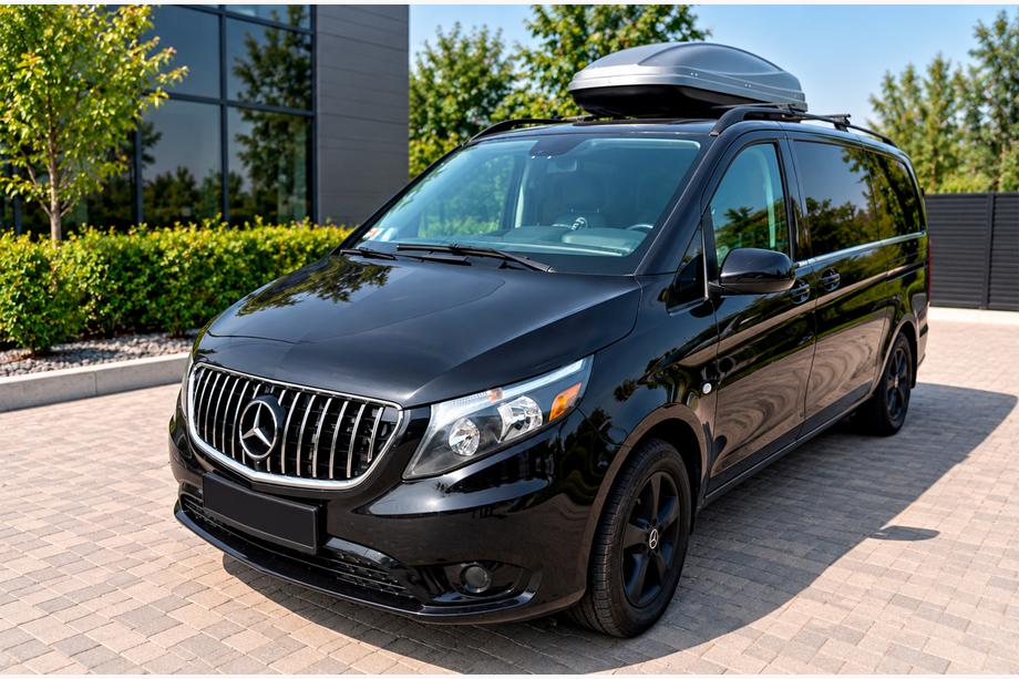 Mercedes Vito/V-class W447 2014– Přední maska chladiče GT Panamericana Chrome (2014-2023 pro Vito W447) Fotografie 7