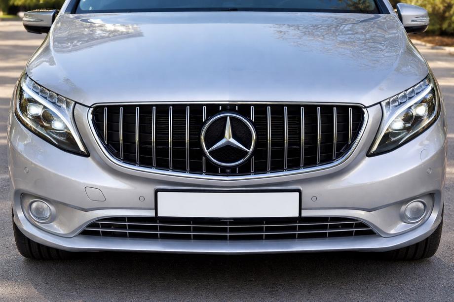 Mercedes Vito/V-class W447 2014– Přední maska chladiče GT Panamericana Chrome (2014-2023 pro Vito W447) Fotografie 4