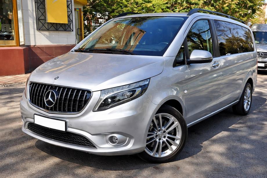Mercedes Vito/V-class W447 2014– Přední maska chladiče GT Panamericana Chrome (2014-2023 pro Vito W447) Fotografie 5