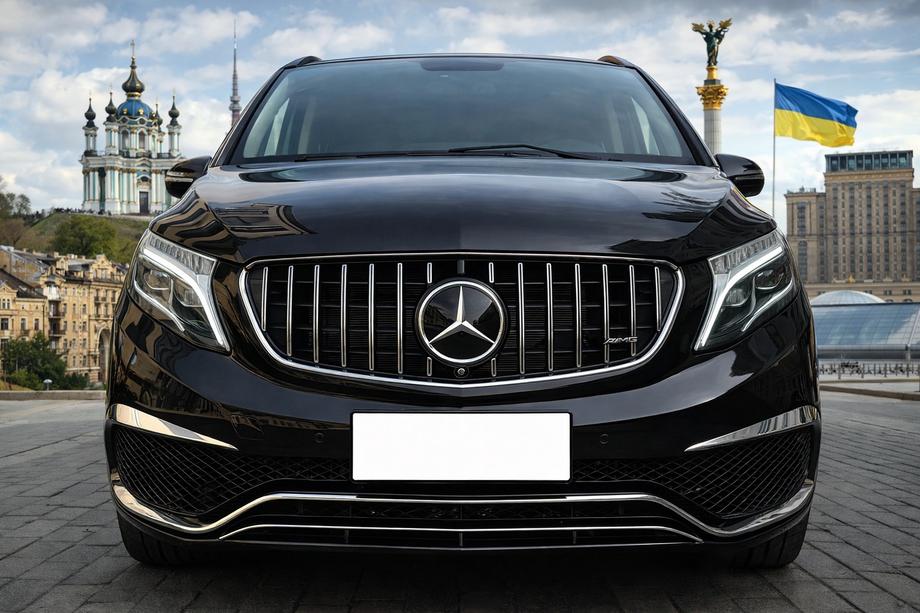 Mercedes Vito/V-class W447 2014– Přední maska chladiče GT Panamericana Chrome (2014-2019 pro V-class) Fotografie 1