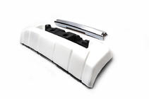 Toyota Land Cruiser 200 2007–2021 Přední lip spoiler 2012-2016 (EA-style, bez spodního lemu) fotografie 3